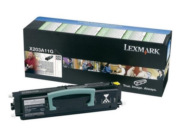 Y-X203A11G | Lexmark X203A11G - 2500 Seiten - Schwarz - 1 Stück(e) | Herst. Nr. X203A11G | Toner | EAN: 734646318020 |Gratisversand | Versandkostenfrei in Österrreich