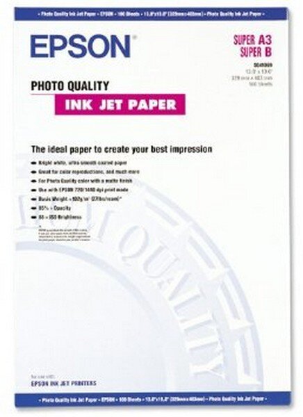Y-C13S041069 | Epson Photo Quality Ink Jet Paper - Beschichtetes Fotopapier, matt - hochweiß | Herst. Nr. C13S041069 | Papier, Folien, Etiketten | EAN: 10343812048 |Gratisversand | Versandkostenfrei in Österrreich