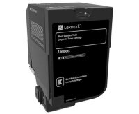 Lexmark 74C2SKE - Black - 1 pc(s)