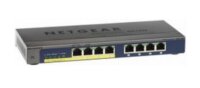 Y-GS108PP-100EUS | Netgear GS108PP - Unmanaged - Gigabit Ethernet (10/100/1000) - Vollduplex - Power over Ethernet (PoE) - Rack-Einbau - Wandmontage | GS108PP-100EUS | Netzwerkgeräte |