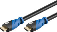 Y-72319 | Wentronic 72319 - 3 m - HDMI Typ A (Standard) - HDMI Typ A (Standard) - 18 Gbit/s - Audio Return Channel (ARC) - Schwarz - Blau | Herst. Nr. 72319 | Kabel / Adapter | EAN:  |Gratisversand | Versandkostenfrei in Österrreich