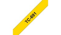 Y-TC691 | Brother Schriftband 9 mm - Schwarz auf gelb - TC - Schwarz - Brother - P-touch PT2000 - PT3000 - PT500 - PT5000 - PT8E - 9 mm | Herst. Nr. TC691 | Papier, Folien, Etiketten | EAN: 4977766050753 |Gratisversand | Versandkostenfrei in Österrreich