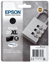 Epson Padlock Singlepack Black 35XL DURABrite Ultra Ink - Hohe (XL-) Ausbeute - Tinte auf Pigmentbasis - 41,2 ml - 2600 Seiten - 1 Stück(e)