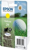 Y-C13T34644010 | Epson Golf ball Singlepack Yellow 34 DURABrite Ultra Ink - Standardertrag - Tinte auf Pigmentbasis - 4,2 ml - 300 Seiten - 1 Stück(e) | C13T34644010 | Tintenpatronen |