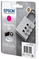 Y-C13T35834010 | Epson Padlock Singlepack Magenta 35 DURABrite Ultra Ink - Standardertrag - Tinte auf Pigmentbasis - 9,1 ml - 650 Seiten - 1 Stück(e) | C13T35834010 | Tintenpatronen |