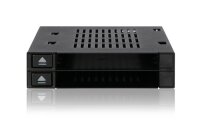 Y-MB522SP-B | Icy Dock MB522SP-B - HDD - SSD - SATA - 2.5,3.5 Zoll - 6 Gbit/s - Schwarz - Daten - Leistung | Herst. Nr. MB522SP-B | Zubehör Festplatten | EAN: 4711132867473 |Gratisversand | Versandkostenfrei in Österrreich
