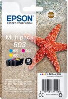 Y-C13T03U54010 | Epson Multipack 3-colours 603 Ink -...