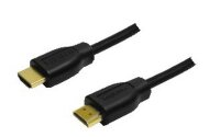 LogiLink 1m HDMI to HDMI - M/M - 1 m - HDMI Typ A (Standard) - HDMI Typ A (Standard) - Schwarz