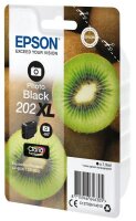 Y-C13T02H14010 | Epson Kiwi Singlepack Photo Black 202XL Claria Premium Ink - Hohe (XL-) Ausbeute - Tinte auf Farbstoffbasis - 7,9 ml - 800 Seiten - 1 Stück(e) | C13T02H14010 | Tintenpatronen |