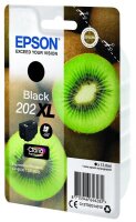 Y-C13T02G14010 | Epson Kiwi Singlepack Black 202XL Claria Premium Ink - Hohe (XL-) Ausbeute - Tinte auf Pigmentbasis - 13,8 ml - 550 Seiten - 1 Stück(e) | C13T02G14010 | Tintenpatronen |