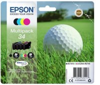 Y-C13T34664010 | Epson Golf ball Multipack 4-colours 34...