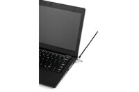 Y-K64440WW | Kensington Slim N17 2.0 Laptopschloss für Wedge-Shaped Security Slots - 1,83 m - Kensington - Schlüssel - Karbonstahl - Schwarz - Silber | K64440WW | Zubehör Notebook |