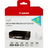 Y-4868B018 | Canon PGI-29 MBK/PBK/DGY/GY/LGY/CO Multipack...