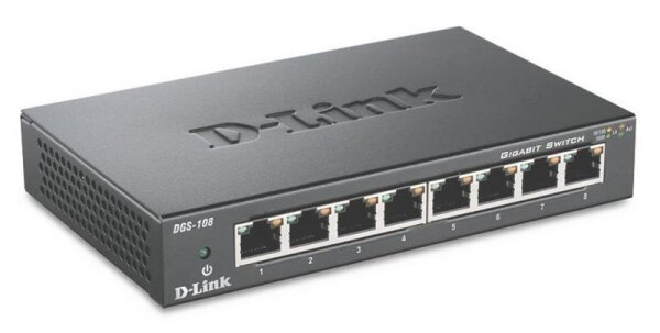 Y-DGS-108/E | D-Link DGS-108 - Vollduplex | Herst. Nr. DGS-108/E | Netzwerkgeräte | EAN: 790069368240 |Gratisversand | Versandkostenfrei in Österrreich