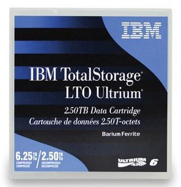 Y-00V7590 | IBM LTO Ultrium 6 - Leeres Datenband - LTO - 2500 GB - 6250 GB - 10 - 45 °C - 10 - 80% | Herst. Nr. 00V7590 | Medien Magnetisch (PC) | EAN: 883436347815 |Gratisversand | Versandkostenfrei in Österrreich
