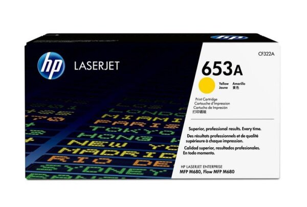 Y-CF322A | HP Color LaserJet 653A - Tonereinheit Original - Yellow - 16.500 Seiten | Herst. Nr. CF322A | Toner | EAN: 886112501143 |Gratisversand | Versandkostenfrei in Österrreich