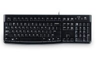 Y-920-002489 | Logitech K120 Corded Keyboard - Volle Größe (100%) - Kabelgebunden - USB - QWERTZ - Schwarz | Herst. Nr. 920-002489 | Eingabegeräte | EAN: 5099206020733 |Gratisversand | Versandkostenfrei in Österrreich