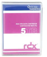 Y-8862-RDX | Overland-Tandberg RDX 5TB Kassette - RDX-Kartusche - RDX - 5000 GB - FAT32 - NTFS - exFAT - ext4 - Schwarz - 550000 h | Herst. Nr. 8862-RDX | Medien Magnetisch (PC) | EAN:  |Gratisversand | Versandkostenfrei in Österrreich