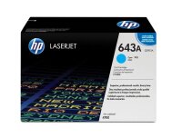 Y-Q5951A | HP Color LaserJet 643A - Tonereinheit Original - Cyan - 10.000 Seiten | Herst. Nr. Q5951A | Toner | EAN: 829160493886 |Gratisversand | Versandkostenfrei in Österrreich