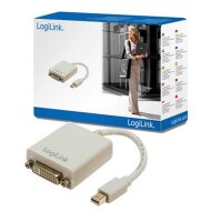 Y-CV0037 | LogiLink Mini DisplayPort / DVI Adapter - 0,09 m - Mini DisplayPort - DVI-I - Männlich - Weiblich - Grau | Herst. Nr. CV0037 | Kabel / Adapter | EAN: 4260113570098 |Gratisversand | Versandkostenfrei in Österrreich