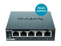 Y-DGS-105/E | D-Link DGS-105 - Unmanaged - L2 - Gigabit Ethernet (10/100/1000) - Vollduplex | Herst. Nr. DGS-105/E | Netzwerkgeräte | EAN: 790069368226 |Gratisversand | Versandkostenfrei in Österrreich