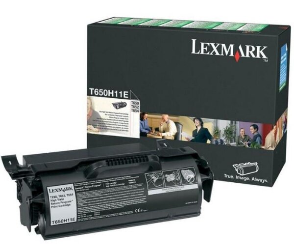 Y-T650H11E | Lexmark Toner T650H11E schwarz - Original - Refill | Herst. Nr. T650H11E | Toner | EAN: 734646064330 |Gratisversand | Versandkostenfrei in Österrreich