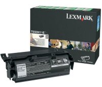 Y-T650H11E | Lexmark Toner T650H11E schwarz - Original -...