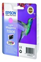 Y-C13T08064011 | Epson Hummingbird Singlepack Light Magenta T0806 Claria Photographic Ink - Tinte auf Pigmentbasis - 7,4 ml - 1 Stück(e) | Herst. Nr. C13T08064011 | Tintenpatronen | EAN: 8715946494166 |Gratisversand | Versandkostenfrei in Österrreich
