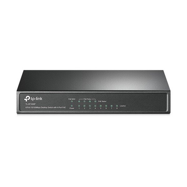 Y-TL-SF1008P | TP-LINK TL-SF1008P - Switch - 4 x 10/100 (PoE) + 4 x 10/100 | Herst. Nr. TL-SF1008P | Netzwerkgeräte | EAN: 6935364021665 |Gratisversand | Versandkostenfrei in Österrreich