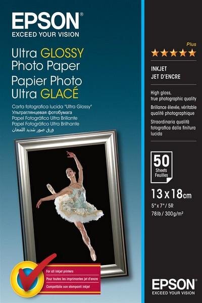 Y-C13S041944 | Epson Ultra Glossy Photo Paper - Fotopapier, glänzend - 130 x 180 mm | Herst. Nr. C13S041944 | Papier, Folien, Etiketten | EAN: 10343855557 |Gratisversand | Versandkostenfrei in Österrreich