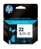 Y-C9352AE | HP 22 Tinte color C9352AE - Original -...