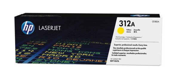 Y-CF382A | HP Color LaserJet 312A - Tonereinheit Original - Yellow - 2.700 Seiten | Herst. Nr. CF382A | Toner | EAN: 887111367778 |Gratisversand | Versandkostenfrei in Österrreich