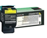 Y-C544X1YG | Lexmark C544 - X544 Yellow Extra High Yield Return Programme Toner Cartridge (4K) - Gelb | Herst. Nr. C544X1YG | Toner | EAN: 734646083560 |Gratisversand | Versandkostenfrei in Österrreich
