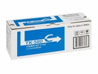 Y-1T02KTCNL0 | Kyocera TK 580C - Cyan - Original | Herst. Nr. 1T02KTCNL0 | Toner | EAN: 632983017371 |Gratisversand | Versandkostenfrei in Österrreich