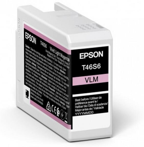 Y-C13T46S600 | Epson UltraChrome Pro - Tinte auf Pigmentbasis - 25 ml - 1 Stück(e) | Herst. Nr. C13T46S600 | Tintenpatronen | EAN: 8715946680873 |Gratisversand | Versandkostenfrei in Österrreich