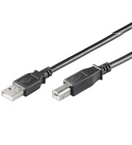A-93596 | Wentronic USB 2.0 Hi-Speed-Kabel - schwarz - 1.8m - 1,8 m - USB A - USB B - USB 2.0 - 480 Mbit/s - Schwarz | Herst. Nr. 93596 | Kabel / Adapter | EAN: 4040849935961 |Gratisversand | Versandkostenfrei in Österrreich