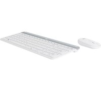 Y-920-009189 | Logitech MK470 - Volle Größe (100%) - RF Wireless - QWERTZ - Weiß - Maus enthalten | Herst. Nr. 920-009189 | Eingabegeräte | EAN: 5099206086456 |Gratisversand | Versandkostenfrei in Österrreich