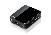 X-CS782DP-AT | ATEN 2-Port USB DisplayPort/Audio KVM Switch (4K unterstützt und Kabel enthalten) - 4096 x 2160 Pixel - 4K Ultra HD - 2,18 W - Schwarz | CS782DP-AT | Netzwerktechnik | GRATISVERSAND :-) Versandkostenfrei bestellen in Österreich
