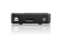 X-CS782DP-AT | ATEN 2-Port USB DisplayPort/Audio KVM Switch (4K unterstützt und Kabel enthalten) - 4096 x 2160 Pixel - 4K Ultra HD - 2,18 W - Schwarz | CS782DP-AT | Netzwerktechnik | GRATISVERSAND :-) Versandkostenfrei bestellen in Österreich