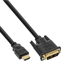 X-17664P | InLine HDMI-DVI Kabel - vergoldete Kontakte -...