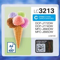 N-LC3213C | Brother LC-3213C - Original - Cyan - Brother...