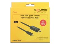 N-85292 | Delock 85292 - 3 m - USB Typ-C - HDMI -...