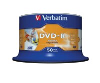 N-43533 | Verbatim 43533 - DVD-R - 120 mm - Druckbar - Spindel - 50 Stück(e) - 4,7 GB | Herst. Nr. 43533 | Medien Optisch | EAN: 23942435334 |Gratisversand | Versandkostenfrei in Österrreich