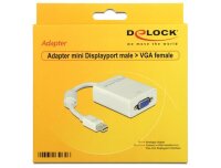 N-65130 | Delock VGA-Adapter - Mini-DisplayPort (M) - HD-15 (W) - 18 cm ( DisplayPort 1.1a ) | Herst. Nr. 65130 | Kabel / Adapter | EAN: 4043619651306 |Gratisversand | Versandkostenfrei in Österrreich