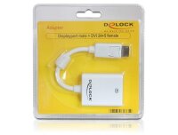 N-61765 | Delock Displayport to DVI Adapter - DisplayPort-Kabel - 20-poliger DisplayPort (M) | Herst. Nr. 61765 | Kabel / Adapter | EAN: 4043619617654 |Gratisversand | Versandkostenfrei in Österrreich