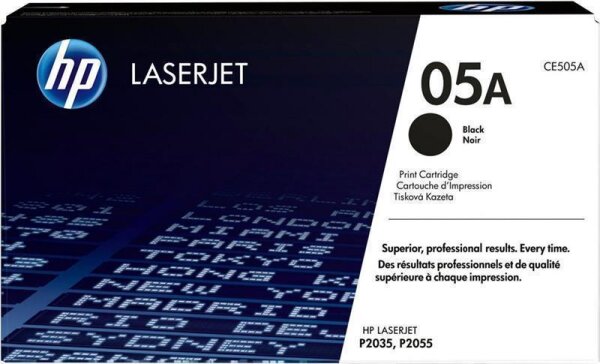 N-CE505A | HP 05A Schwarz Original LaserJet Tonerkartusche - 2300 Seiten - Schwarz - 1 Stück(e) | Herst. Nr. CE505A | Toner | EAN: 883585695775 |Gratisversand | Versandkostenfrei in Österrreich