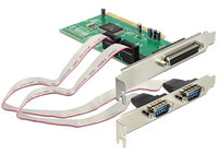 N-89004 | Delock 1x Parallel & 2x Serial - PCI card -...