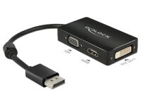 N-62656 | Delock Videokonverter - DisplayPort - Schwarz |...