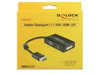 N-62656 | Delock Videokonverter - DisplayPort - Schwarz | Herst. Nr. 62656 | Kabel / Adapter | EAN: 4043619626564 |Gratisversand | Versandkostenfrei in Österrreich