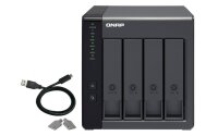 N-TR-004 | QNAP TR-004 - HDD / SSD-Gehäuse - 2.5/3.5...